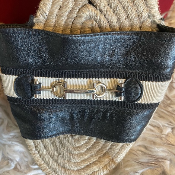 Salvador Ferragamo Lambskin slides size 9.5 - Picture 3 of 6